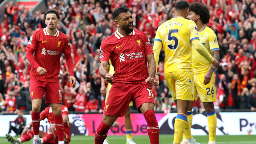 พรีเมียร์ลีกอังกฤษ : ลิเวอร์พูล VS คริสตัล พาเลซ