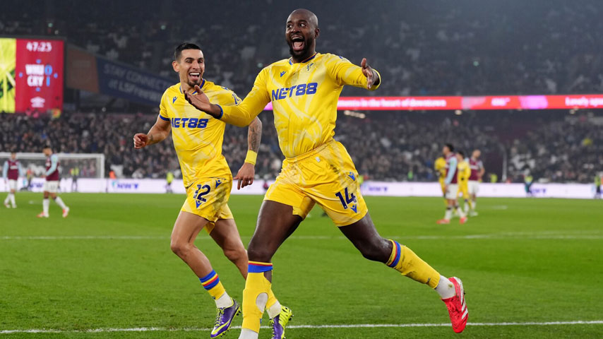 พรีเมียร์ลีกอังกฤษ : เวสต์แฮม VS คริสตัล พาเลซ